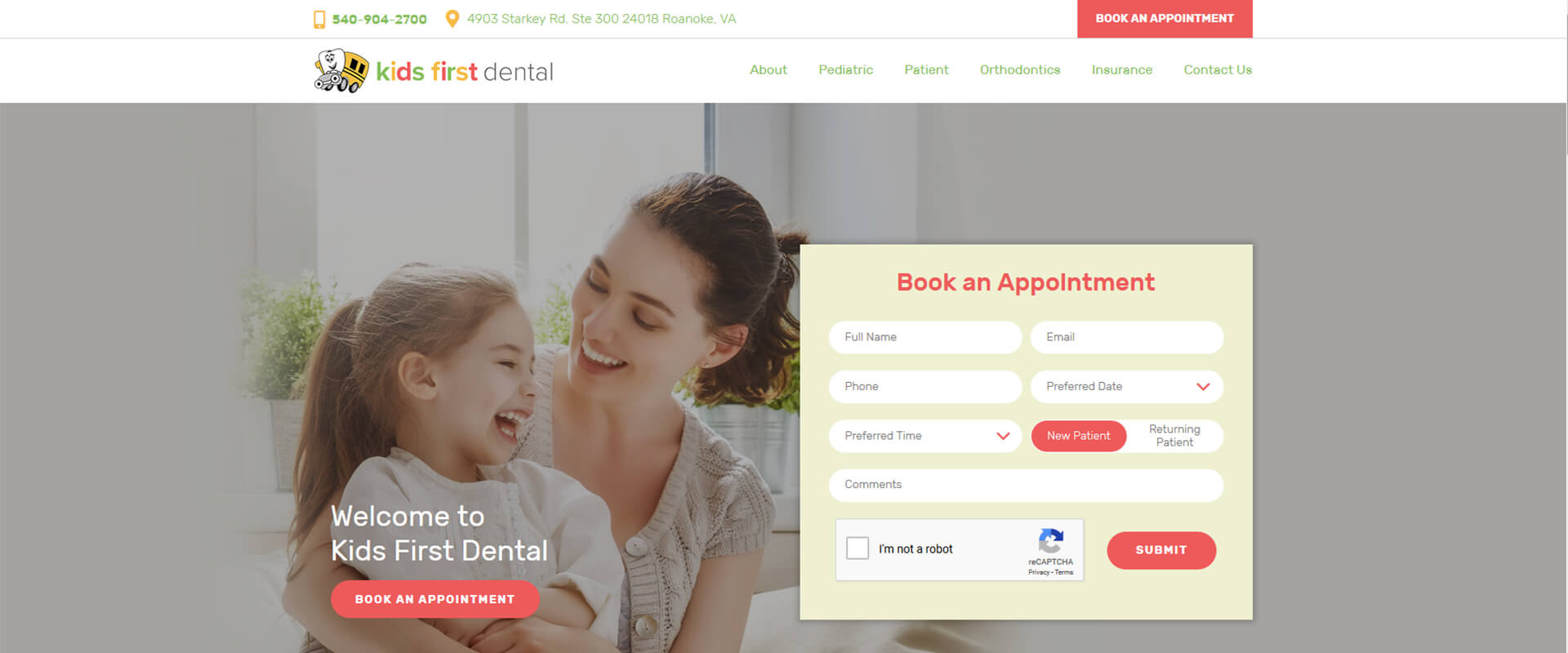 Kids First Dental Roanoke